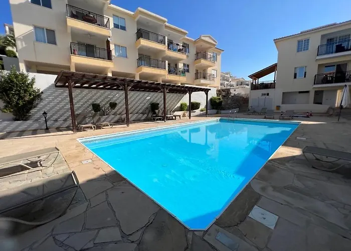 Eden Serenity 1b, Paphos, Pool Lejlighed Klorakas